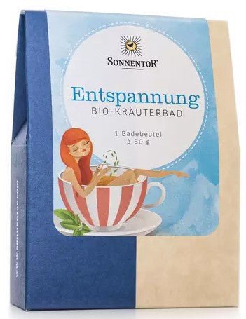 Sonnentor, Entspannung Kräuterbad, 50g - Weinatelier Agnes